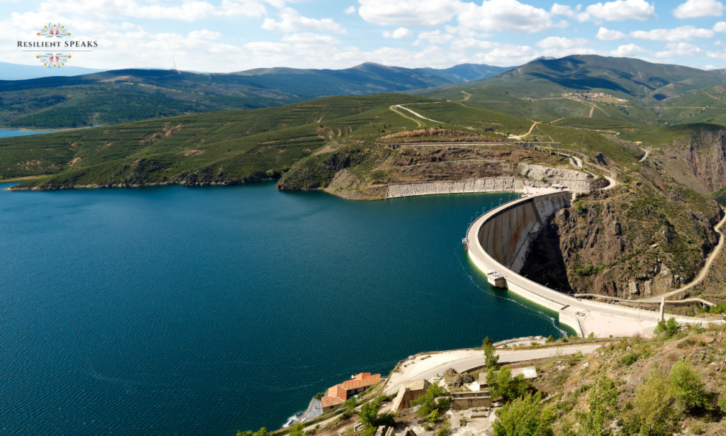 A photo the author took Ruby River Reservoir on her journey of fulfilling childhood dream